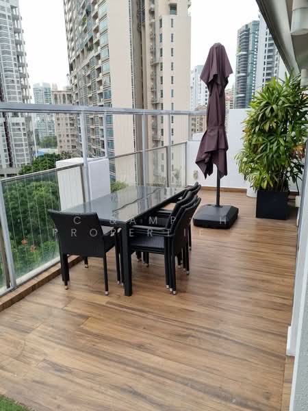 Waterford Residence, 23 Kim Yam Road, 4 Bedrooms, 1,819 sqft, Condominium For Sale, by TAN WAN TENG JENNY, 500111610 - Balcony - PropertyGuru.com.sg