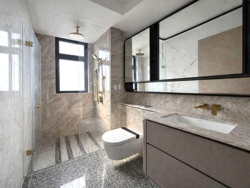 Perfect Ten, 323 Bukit Timah Road, 2 Bedrooms, 786 sqft, Condominium For Sale, by Kevin Ong, 500111668 - Master Toilet - PropertyGuru.com.sg