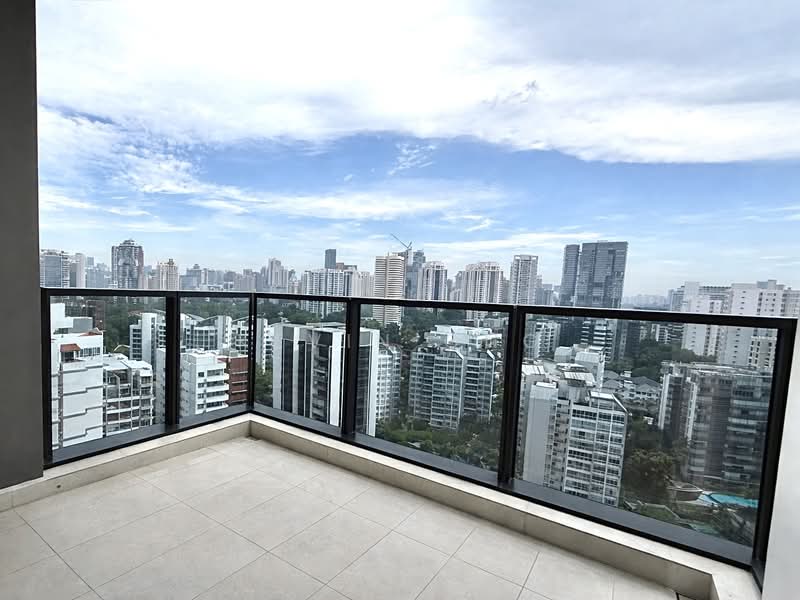 Perfect Ten, 323 Bukit Timah Road, 2 Bedrooms, 786 sqft, Condominium For Sale, by Kevin Ong, 500111668 - Balcony - PropertyGuru.com.sg