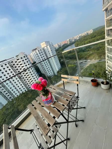 Riversound Residence, 1 Sengkang East Avenue, 3 Bedrooms, 904 sqft, Condominium For Rent, by Jaclyn Chua, 500111726 - Balcony - PropertyGuru.com.sg