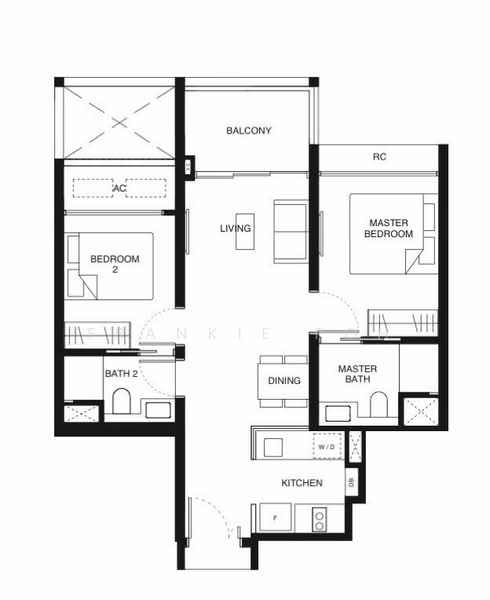 Tengah Garden Residences, Tengah Garden Avenue, 2 Bedrooms, 624 sqft, Condominium For Sale, by Frankie Poh, 500111754 - PropertyGuru.com.sg