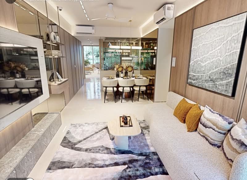 Tengah Garden Residences, Tengah Garden Avenue, 2 Bedrooms, 624 sqft, Condominium For Sale, by Frankie Poh, 500111754 - Living Room - PropertyGuru.com.sg