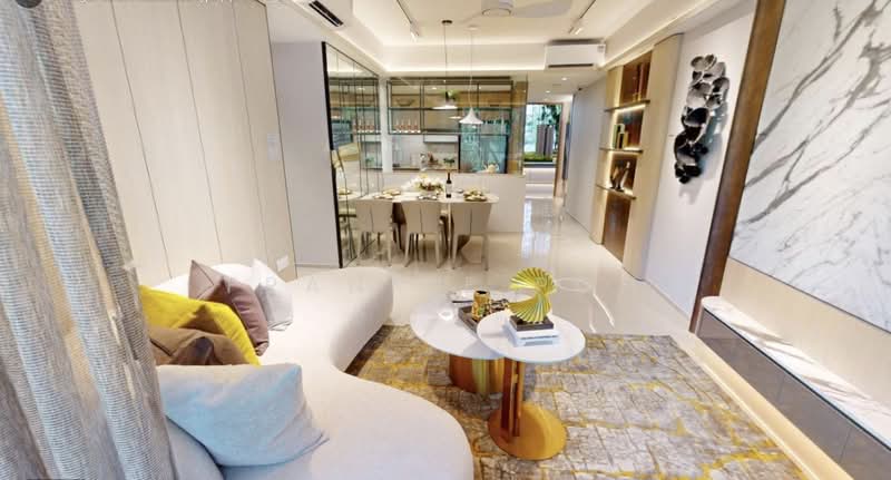 Tengah Garden Residences, Tengah Garden Avenue, 2 Bedrooms, 624 sqft, Condominium For Sale, by Frankie Poh, 500111754 - Living Room - PropertyGuru.com.sg