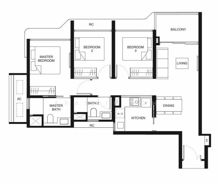 Tengah Garden Residences, Tengah Garden Avenue, 3 Bedrooms, 797 sqft, Condominium For Sale, by Frankie Poh, 500111767 - PropertyGuru.com.sg