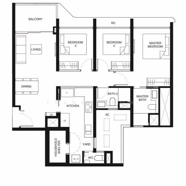 Tengah Garden Residences, Tengah Garden Avenue, 3 Bedrooms, 797 sqft, Condominium For Sale, by Frankie Poh, 500111767 - PropertyGuru.com.sg
