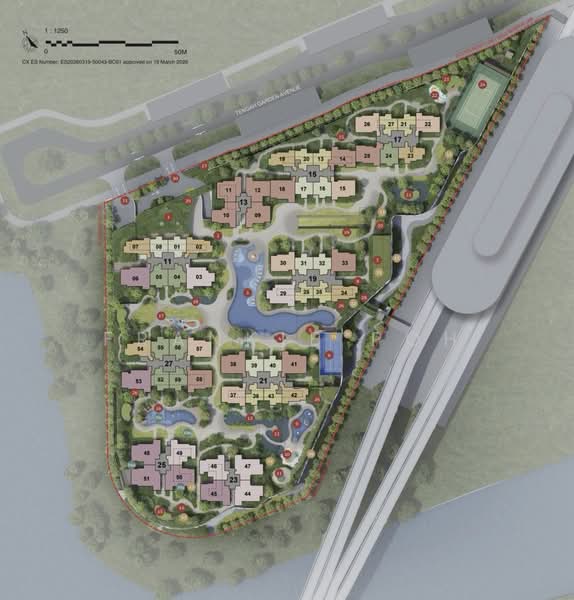 Tengah Garden Residences, Tengah Garden Avenue, 3 Bedrooms, 797 sqft, Condominium For Sale, by Frankie Poh, 500111767 - Exterior - PropertyGuru.com.sg