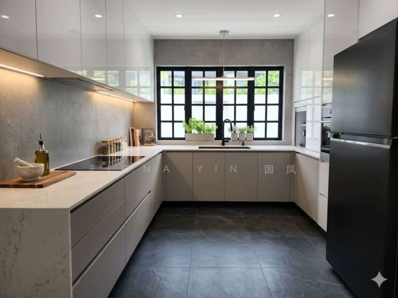 ⭐️Very Motivated⭐️1km HPPS⭐️Great Value⭐️Fiona 国凤 8218☎️5108, Grove Avenue, Grove Drive, Grove Crescent, Grove Lane, Holland Grove Drive, Holland Grove Terrace, Holland Grove Lane, Holland Walk, Holland Grove Avenue, 4 Bedrooms, 4,000 sqft, Semi-Detached House For Sale, by Fiona Yin 国凤, 500111953 - Kitchen (after) - PropertyGuru.com.sg