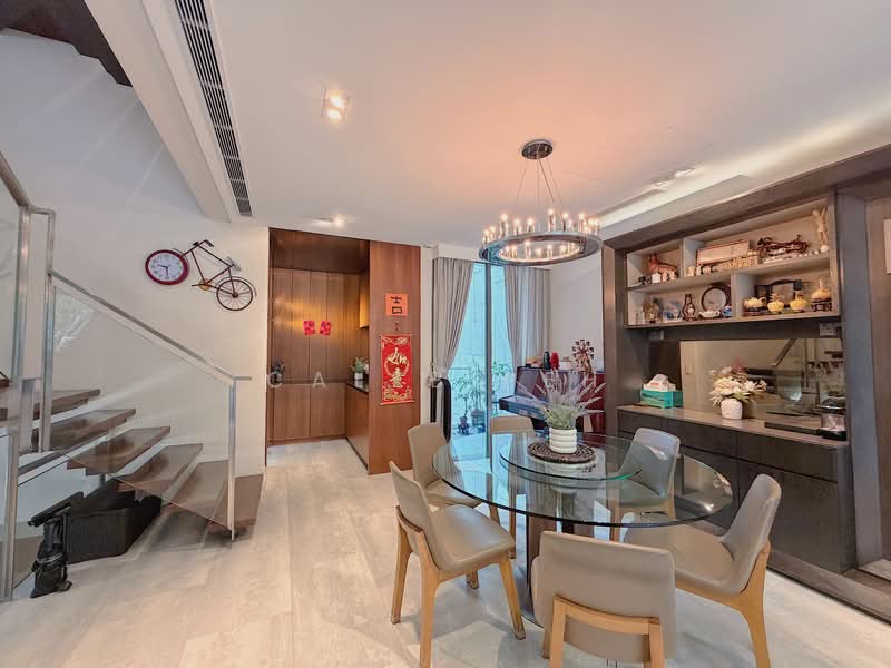 The Woods, Westwood Avenue, 6 Bedrooms, 4,004 sqft, Cluster House For Sale, by Caleb Peh, 500112034 - Dining Room - PropertyGuru.com.sg