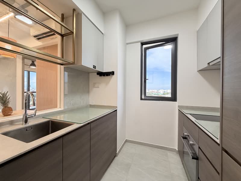 The Florence Residences, 99 Hougang Avenue 2, 2 Bedrooms, 721 sqft, Condominium For Rent, by Fiona Ong, 500112041 - Kitchen - PropertyGuru.com.sg