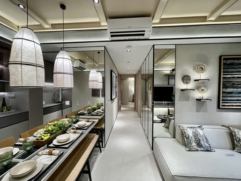 Union Square Residences, 28 Havelock Road,, 3 Bedrooms, 1,066 sqft, Condominium For Sale, by Elaine Goh, 500112060 - Dining Room - PropertyGuru.com.sg