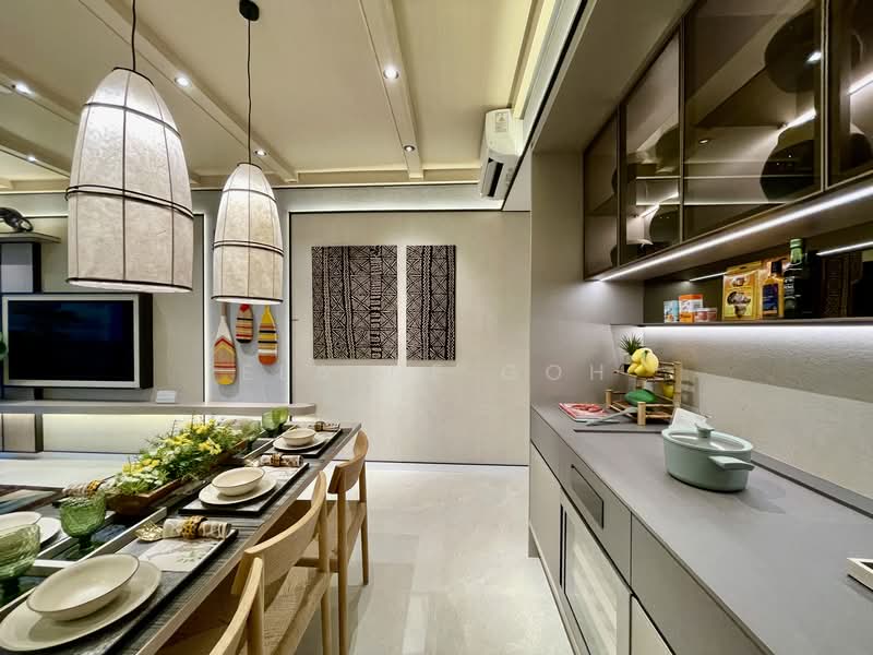 Union Square Residences, 28 Havelock Road,, 3 Bedrooms, 1,066 sqft, Condominium For Sale, by Elaine Goh, 500112060 - Dining Room - PropertyGuru.com.sg