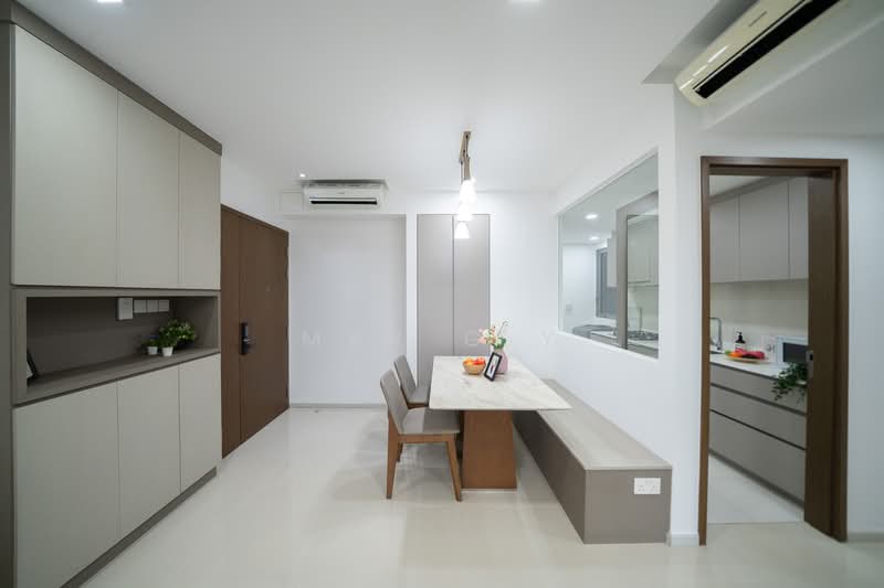 The Visionaire, 180 Canberra Drive, 3 Bedrooms, 980 sqft, Executive Condominium For Rent, by Mak G Y, 500112072 - Dining Room - PropertyGuru.com.sg