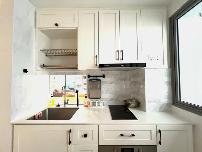 A Treasure Trove, 54 Punggol Walk, 2 Bedrooms, 775 sqft, Condominium For Rent, by Stephen Lee, 500112081 - Kitchen - PropertyGuru.com.sg