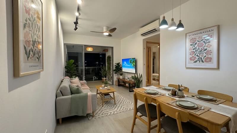 A Treasure Trove, 54 Punggol Walk, 2 Bedrooms, 775 sqft, Condominium For Rent, by Stephen Lee, 500112081 - Room shows decor of previous tenant - PropertyGuru.com.sg