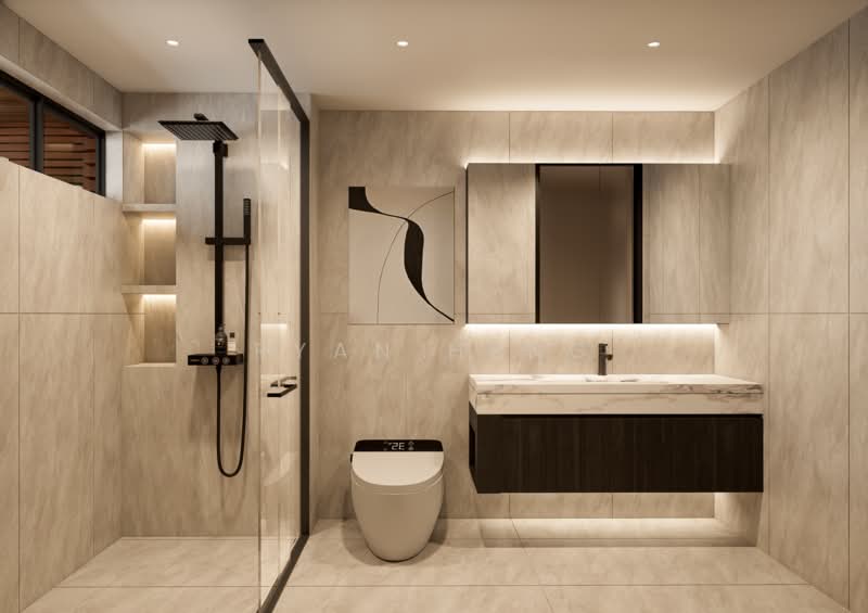 20 Dafne Street | 2.5-w Mezzanine & Lift TOP Soon, Dafne Street, 5 Bedrooms, 4,263 sqft, Terraced House For Sale, by Ryan Heng, 500112145 - Bathroom - PropertyGuru.com.sg