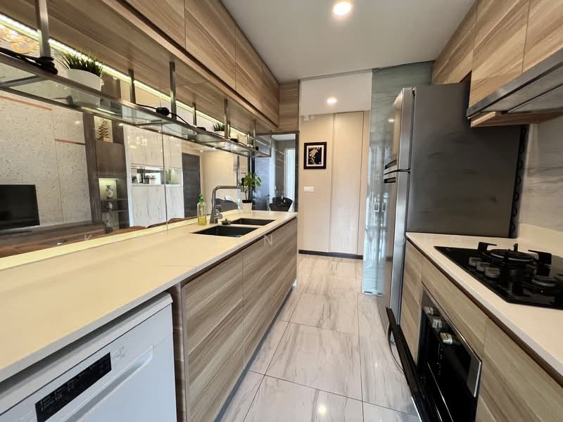 The Poiz Residences, 4 Meyappa Chettiar Road, 3 Bedrooms, 1,625 sqft, Condominium For Rent, by Kar Loon Choong, 500112403 - Kitchen - PropertyGuru.com.sg