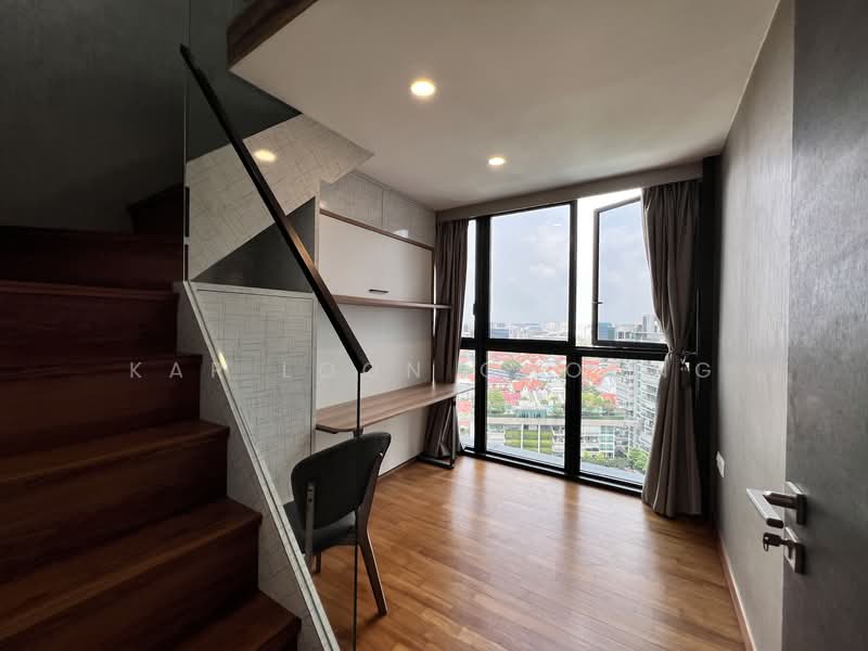 The Poiz Residences, 4 Meyappa Chettiar Road, 3 Bedrooms, 1,625 sqft, Condominium For Rent, by Kar Loon Choong, 500112403 - Master Room (Lower Loft) - PropertyGuru.com.sg