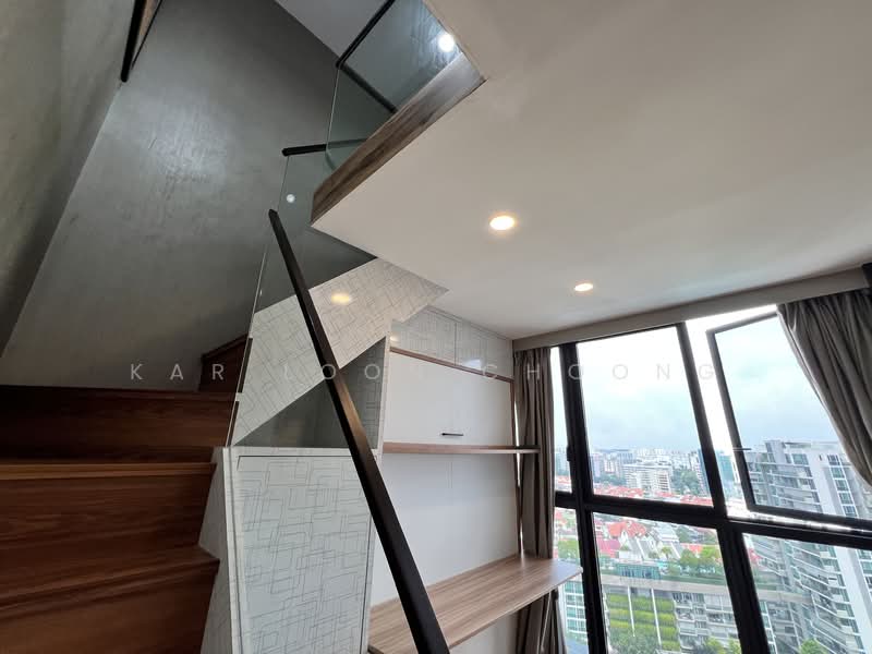 The Poiz Residences, 4 Meyappa Chettiar Road, 3 Bedrooms, 1,625 sqft, Condominium For Rent, by Kar Loon Choong, 500112403 - Master Room (Lower Loft) - PropertyGuru.com.sg