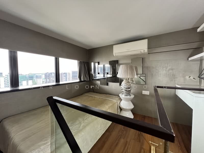 The Poiz Residences, 4 Meyappa Chettiar Road, 3 Bedrooms, 1,625 sqft, Condominium For Rent, by Kar Loon Choong, 500112403 - Master Room (Upper Loft) - PropertyGuru.com.sg