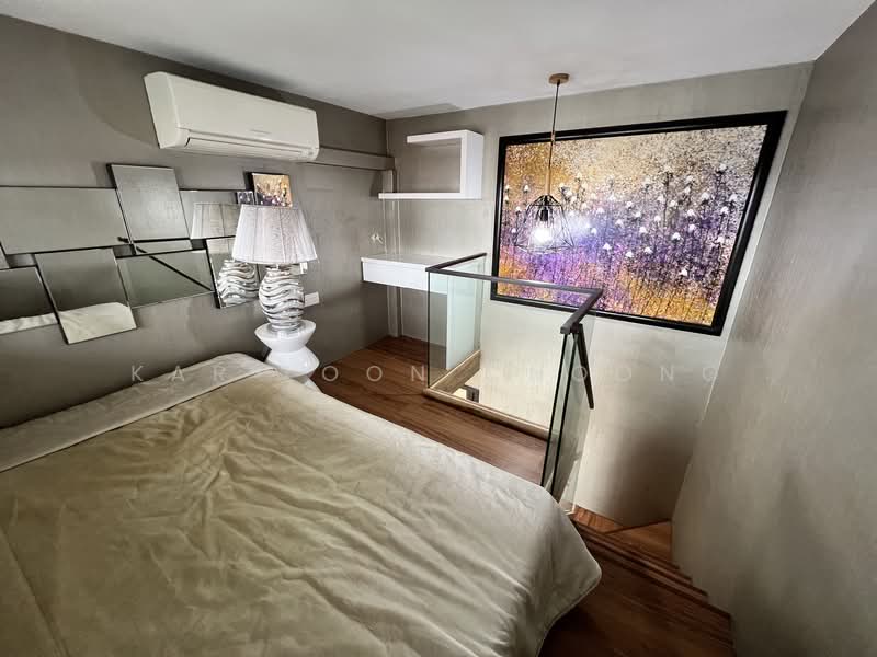 The Poiz Residences, 4 Meyappa Chettiar Road, 3 Bedrooms, 1,625 sqft, Condominium For Rent, by Kar Loon Choong, 500112403 - Master Room (Upper Loft) - PropertyGuru.com.sg