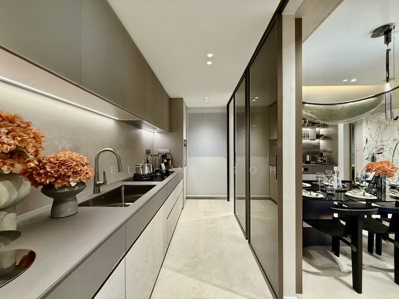 Union Square Residences, 28 Havelock Road,, 4 Bedrooms, 1,518 sqft, Condominium For Sale, by Elaine Goh, 500112535 - Kitchen - PropertyGuru.com.sg