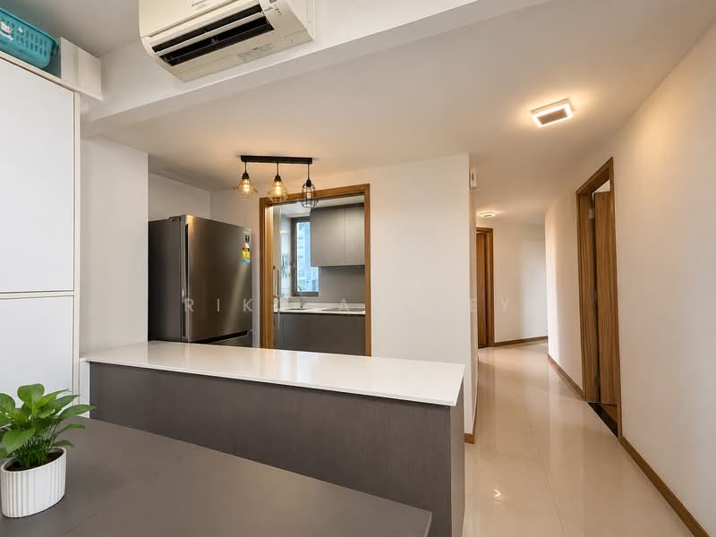 FLO Residence, 9 Punggol Field Walk, 4 Bedrooms, 1,345 sqft, Condominium For Rent, by Riko Ashley, 500112558 - Kitchen - PropertyGuru.com.sg