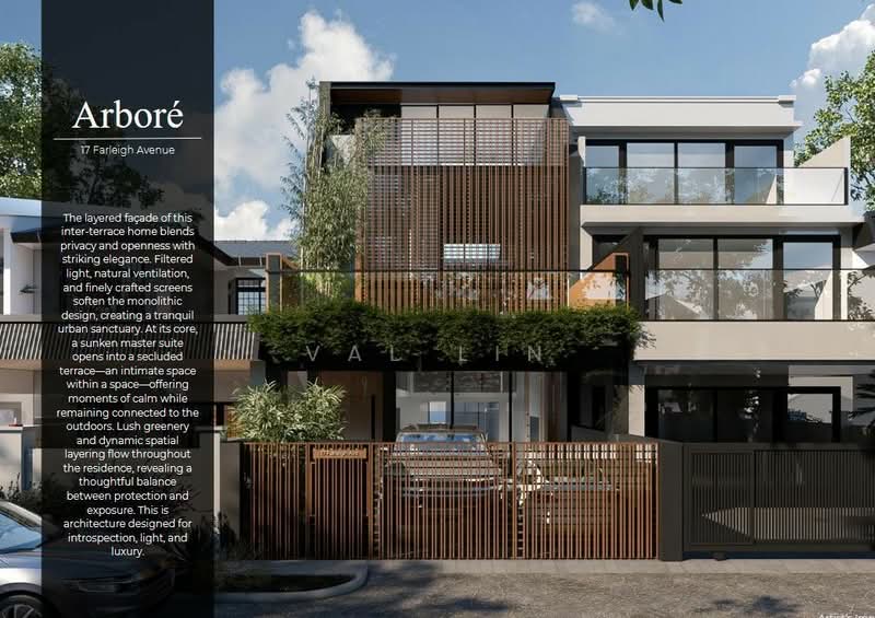 ◤ TOP SOON! Serangoon Gardens Brand New with Lift Best Layout View Today 88oo8688, Chomp Chomp Serangoon Gardens MRT, 5 Bedrooms, 6,000 sqft, Terraced House For Sale, by Val Lin, 500112592 - Exterior - PropertyGuru.com.sg