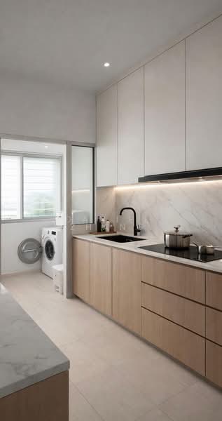 436A Bukit Batok West Avenue 5, 436A Bukit Batok West Avenue 5, 3 Bedrooms, 1,001 sqft, HDB Flat For Sale, by Daniel Zhang, 500112748 - Kitchen - PropertyGuru.com.sg