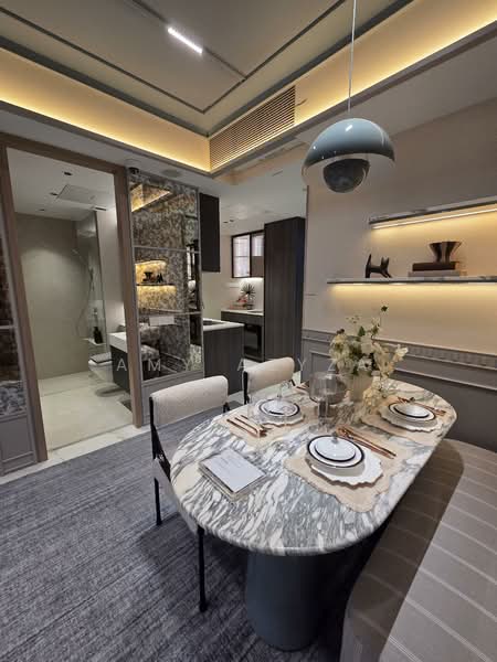 River Modern, River Galley Green, 2 Bedrooms, 603 sqft, Condominium For Sale, by Amy Azyza, 500112751 - Dining Room - PropertyGuru.com.sg