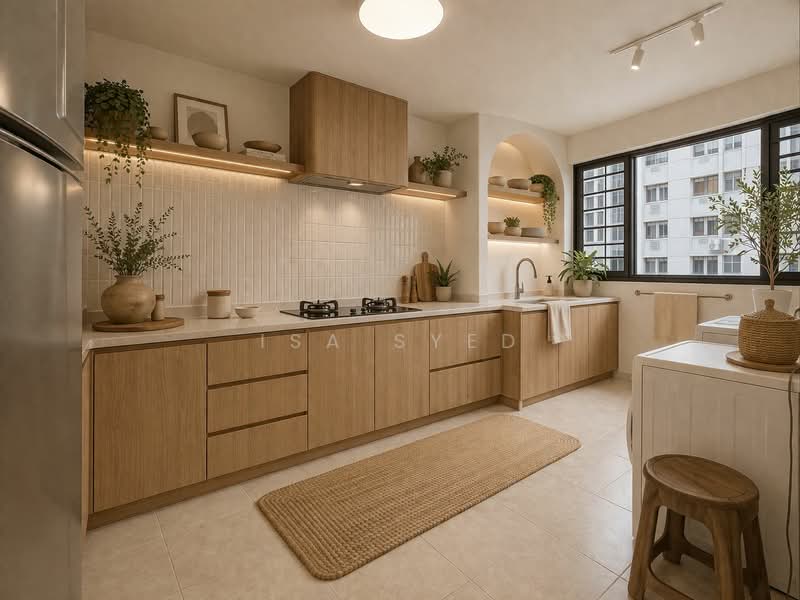 710 Bedok Reservoir Road, 710 Bedok Reservoir Road, 3 Bedrooms, 1,302 sqft, HDB Flat For Sale, by Isa Syed, 500112866 - Kitchen - PropertyGuru.com.sg