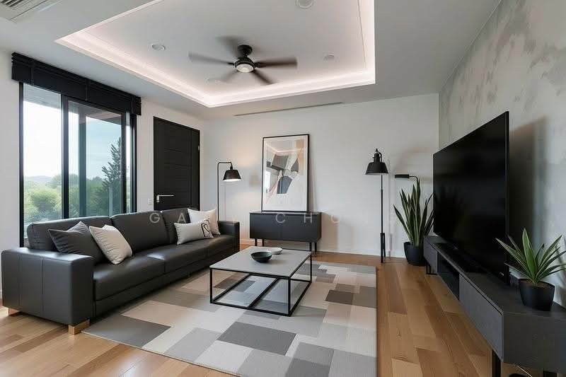 Chuan Garden, Chuan Garden, Hougang / Punggol / Sengkang, 6 Bedrooms, 4,800 sqft, Detached House For Sale, by Gary Chong, 500112953 - Living Room - PropertyGuru.com.sg