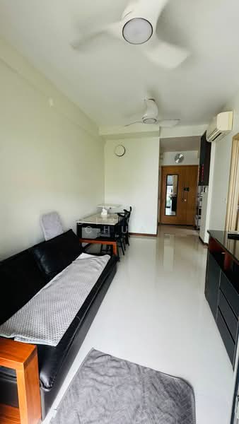 Parc Bleu, 262 Joo Chiat Place, 1 Bedroom, 410 sqft, Condominium For Rent, by Diron Chua, 500113019 - Living Room - PropertyGuru.com.sg