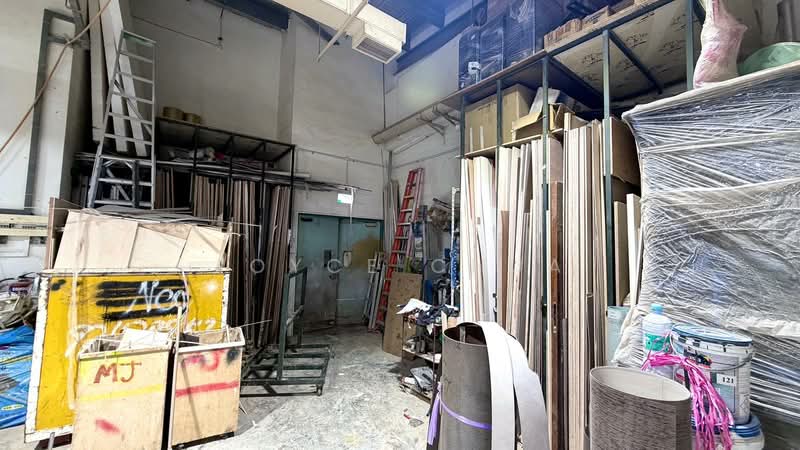 Hiangkie Industrial Building IV, 27 Woodlands Industrial Park E1, 2,800 sqft, Factory / Workshop (B2) For Sale, by Joyce Chua, 500113040 - Back Entrance - CommercialGuru.com.sg