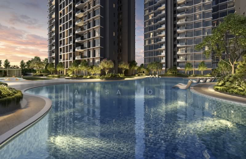 Tengah Garden Residences, Tengah Garden Avenue, 3 Bedrooms, 818 sqft, Condominium For Sale, by Alisa Loh, 500113045 - Pool - PropertyGuru.com.sg