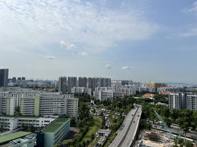 Parc Clematis, 8B Jalan Lempeng, 1 Bedroom, 517 sqft, Condominium For Sale, by Gu Zhi Kai (辜稚凯), 500113068 - View from Balcony - PropertyGuru.com.sg