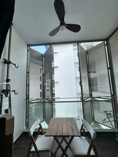 Euhabitat, 332 Jalan Eunos, 1 Bedroom, 527 sqft, Condominium For Rent, by Lim Guan Heng, 500113124 - Balcony - PropertyGuru.com.sg