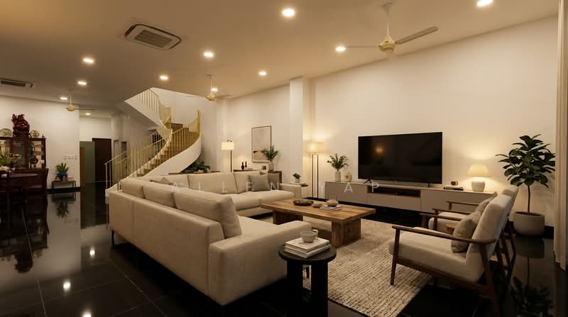 🍃 Harmony Home 🏮 at Limau Garden | Jalan Limau Bali, Tanah Merah Kechil Road South, Limau Garden, Jalan Limau Bali, 10+ Bedrooms, 6,963 sqft, Semi-Detached House For Sale, by Allen Yap, 500113188 - Living Room - PropertyGuru.com.sg