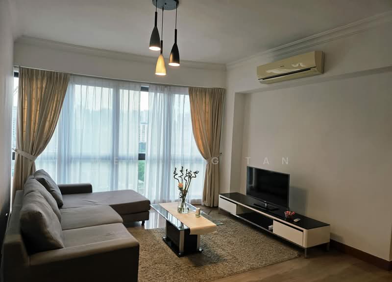 Tanglin View, 150 Prince Charles Crescent, 3 Bedrooms, 1,141 sqft, Condominium For Rent, by Wei Leng Tan, 500113262 - Living Room - PropertyGuru.com.sg