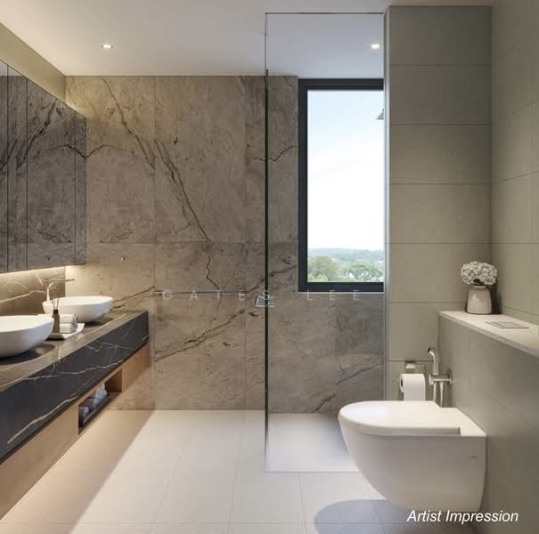 The Hillshore, 292 Pasir Panjang Rd, 3 Bedrooms, 1,055 sqft, Condominium For Sale, by Gates Lee, 500113267 - Bathroom - PropertyGuru.com.sg