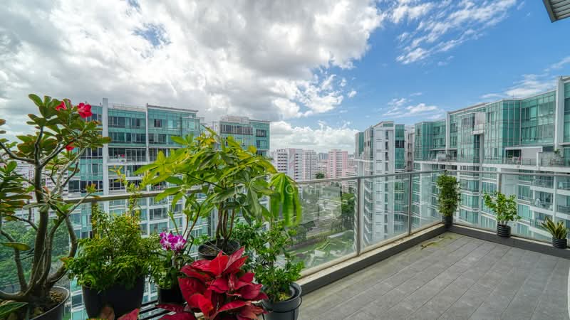 The Quartz, 51 Compassvale Bow, 3 Bedrooms, 1,335 sqft, Condominium For Sale, by Sam Chin, 500113407 - Balcony - PropertyGuru.com.sg
