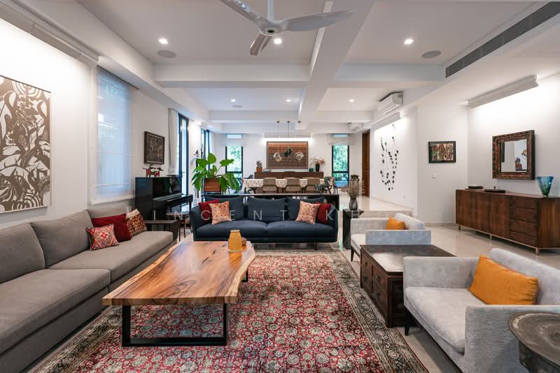 Beautiful Bungalow at Greenleaf Road, Greenleaf Road, Tanglin / Holland / Bukit Timah, 5 Bedrooms, 7,523 sqft, Detached House For Sale, by Vincent Khoo, 500113530 - Living Room - PropertyGuru.com.sg