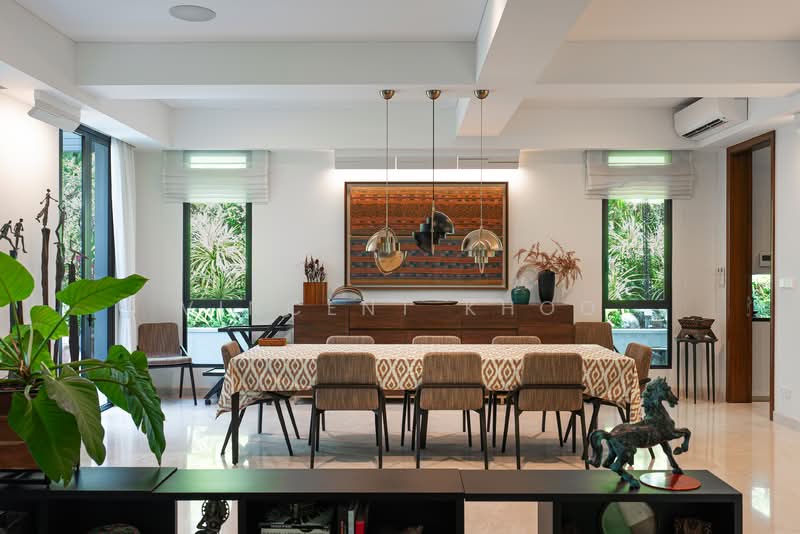 Beautiful Bungalow at Greenleaf Road, Greenleaf Road, Tanglin / Holland / Bukit Timah, 5 Bedrooms, 7,523 sqft, Detached House For Sale, by Vincent Khoo, 500113530 - Dining Room - PropertyGuru.com.sg