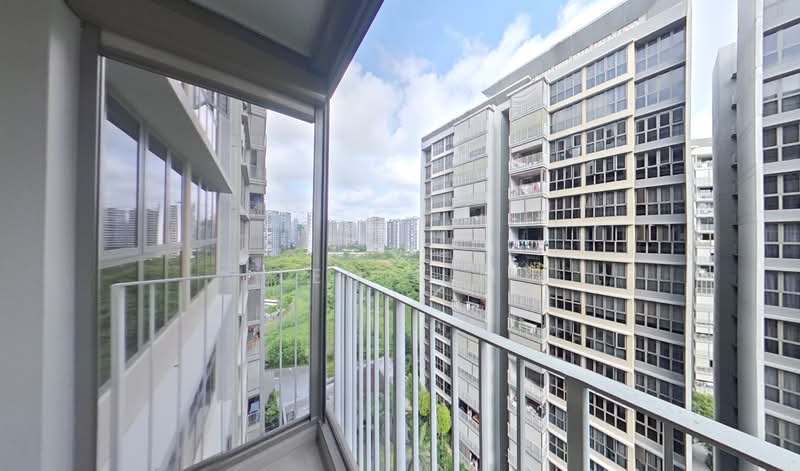 Rivercove Residences EC, 20 Anchorvale Ln, 3 Bedrooms, 958 sqft, Condominium For Sale, by Leo Lim, 500113539 - Balcony - PropertyGuru.com.sg