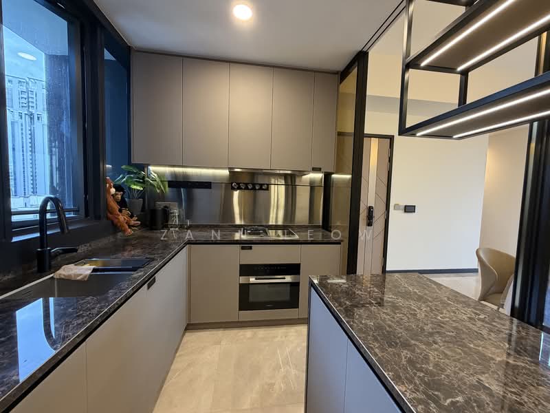 Perfect Ten, 323 Bukit Timah Road, 3 Bedrooms, 1,227 sqft, Condominium For Rent, by Zann Leow, 500113620 - Kitchen - PropertyGuru.com.sg