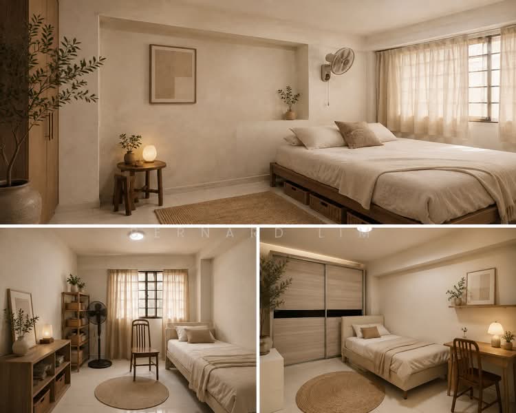 182 Jelebu Road, 182 Jelebu Road, 3 Bedrooms, 980 sqft, HDB Flat For Sale, by Bernard Lim, 500113759 - Bedroom - PropertyGuru.com.sg