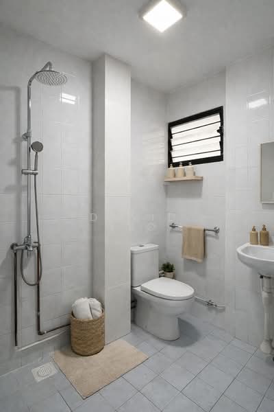 103 Jurong East Street 13, 103 Jurong East Street 13, 3 Bedrooms, 1,291 sqft, HDB Flat For Sale, by David Yeo, 500113801 - Bathroom - PropertyGuru.com.sg