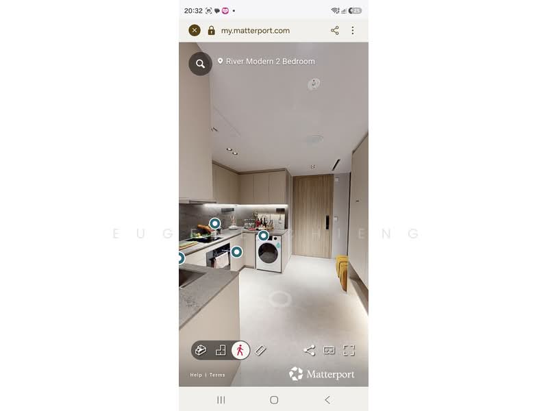 River Modern, River Galley Green, 2 Bedrooms, 538 sqft, Condominium For Sale, by Eugene Chieng, 500113820 - Kitchen - PropertyGuru.com.sg