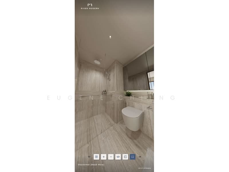 River Modern, River Galley Green, 3 Bedrooms, 797 sqft, Condominium For Sale, by Eugene Chieng, 500113833 - Bathroom - PropertyGuru.com.sg