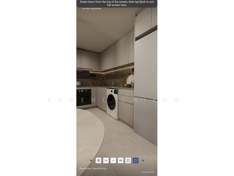 River Modern, River Galley Green, 3 Bedrooms, 797 sqft, Condominium For Sale, by Eugene Chieng, 500113833 - Kitchen - PropertyGuru.com.sg