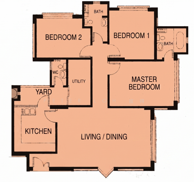 Country Grandeur, 22 Lorong Puntong, 3 Bedrooms, 1,442 sqft, Condominium For Sale, by Peter Loh 彼得, 500113843 - PropertyGuru.com.sg